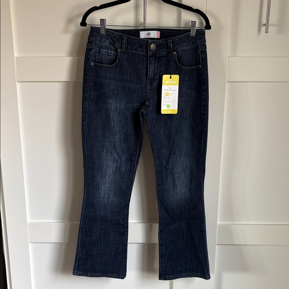 Cabi Kick Back Kick Flare Jeans